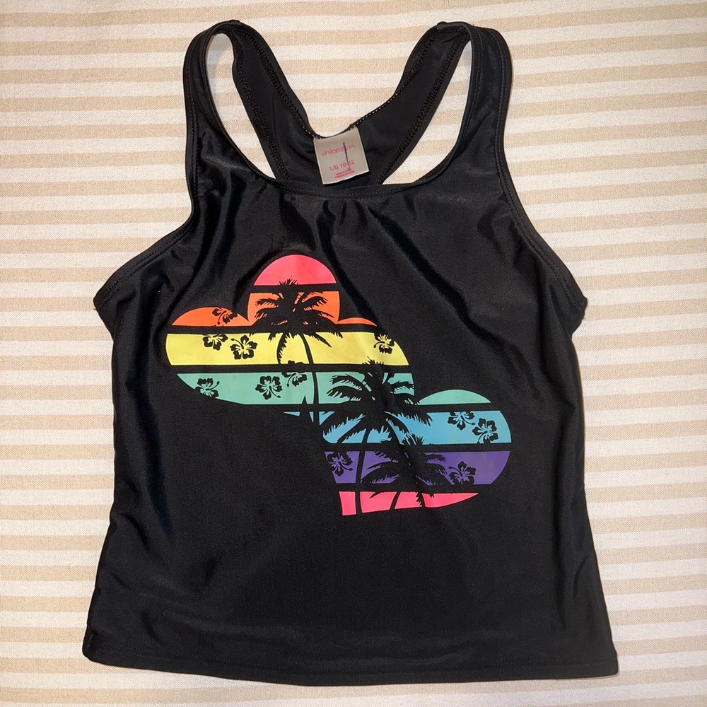 🌴3/$20 Xhilaration Hawaiian Swim Top